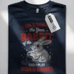 year of the rabbit gamer t-shirt