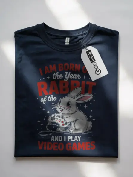 year of the rabbit gamer t-shirt