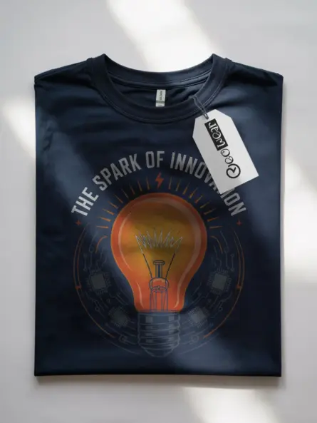 Innovation Light Bulb T-Shirt – Bold STEM Gift Tee - Image 7