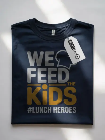Proud Lunch Hero T-Shirt for Cafeteria Staff - Image 7
