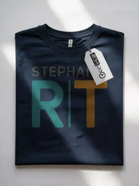 Minimalist Name Logo T-Shirt - Image 10