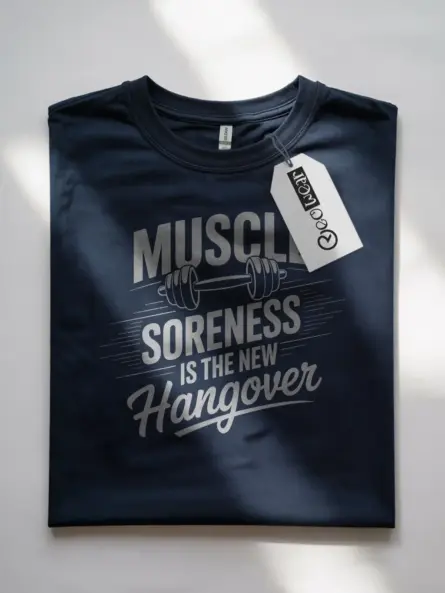 Muscle Soreness Is The New Hangover Gym T-Shirt for Fitness Fans - Image 7