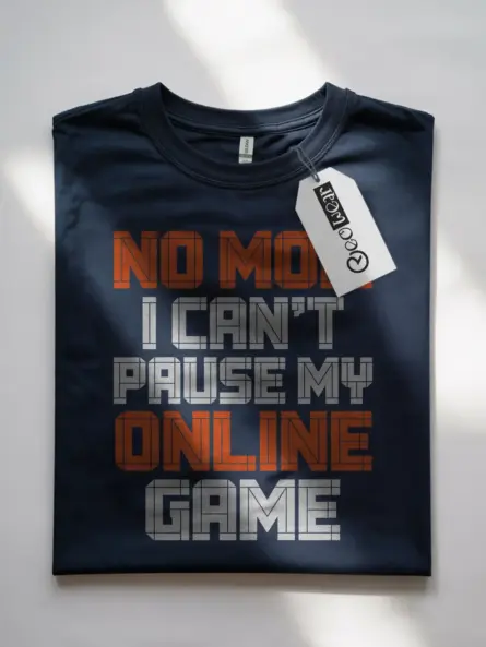 Funny Pause Online Game T-Shirt for Gamers — Must-Have Gift Tee - Image 4
