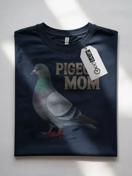 Adorable Pigeon Mom Shirt for Proud Bird Lovers - Image 4