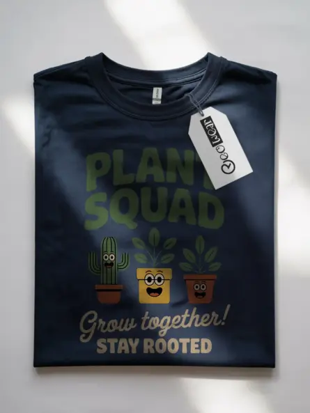 Cheerful Plant Squad T-Shirt – Stay Rooted & Grow Together - Image 7