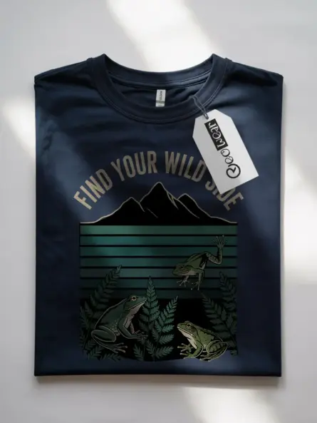 Retro Frog Adventure T-Shirt - Image 7