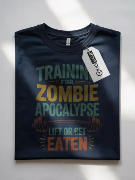 Training for Zombie Apocalypse Shirt - Image 7