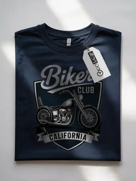 Vintage Biker Club T-Shirt – Classic California Ride Style - Image 7