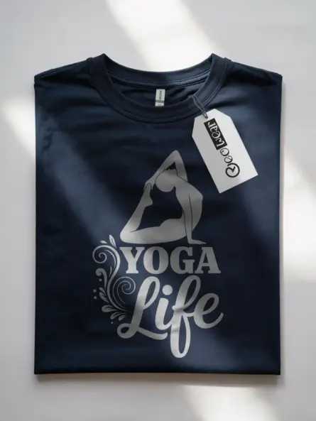 Yoga Life Shirt – Powerful Minimalist Tee for Wellness Enthusiasts - Image 7