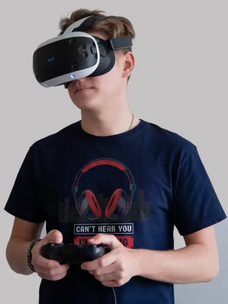 Can’t Hear You I’m Gaming T-Shirt - Image 6
