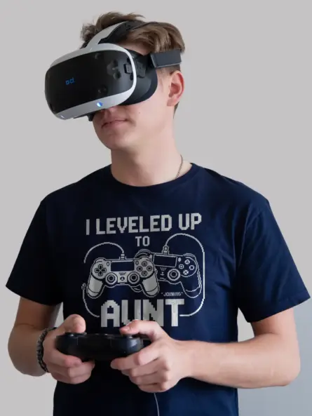 Gamer Aunt Pregnancy Announcement Shirt - Image 3