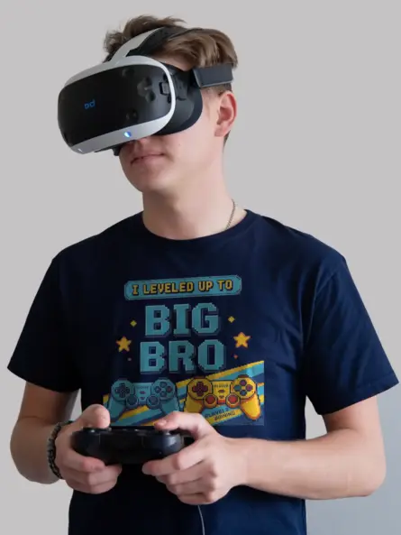 Epic Leveled Up to Big Bro Gamer Shirt - Image 12