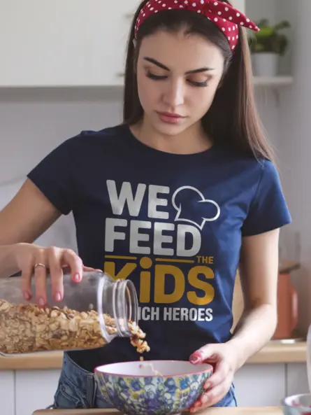 Proud Lunch Hero T-Shirt for Cafeteria Staff - Image 9
