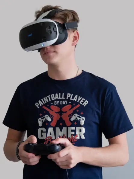 Paintball Gamer T-Shirt for Men – Dual Hobby Shirt for Players - Image 9