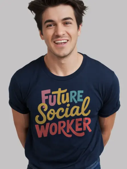 Future Social Worker T-Shirt for Students & Interns - Image 9