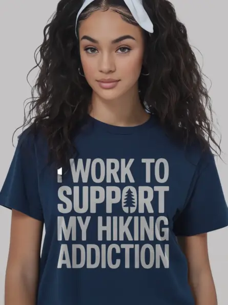 Hiking Addict Shirt – Funny Trail Obsession Tee for Workers - Image 12
