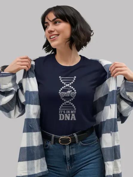Motorcycle DNA Shirt – Bold Graphic Tee for Biker Lovers - Image 9