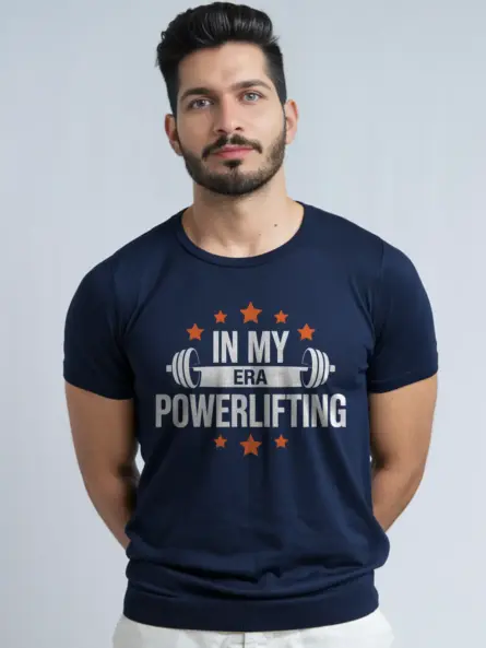 Buy Powerlifting Era T-Shirt – Bold Gym Tee for Strength Athletes - Image 8