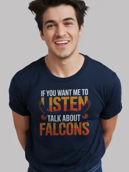 Bold Falcon Enthusiast T-Shirt for Bird Lovers - Image 9