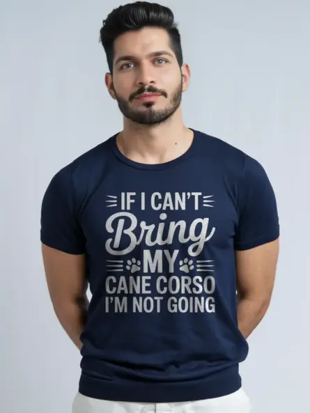 If I Can't Bring My Dog Shirt – Bold Cane Corso Statement Tee - Image 8