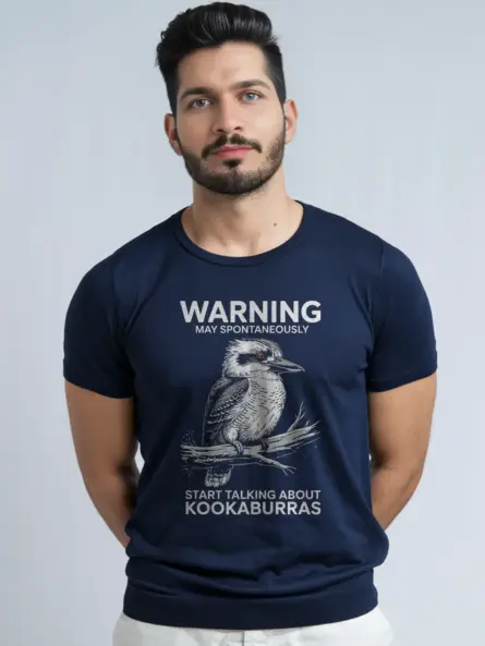 Funny Kookaburra Bird T-Shirt for Australian Wildlife Fans - Image 3