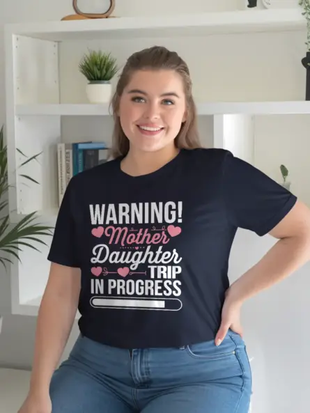 Warning Mother Daughter Trip Shirt – Perfect Tee for Travel & Bonding - Image 6