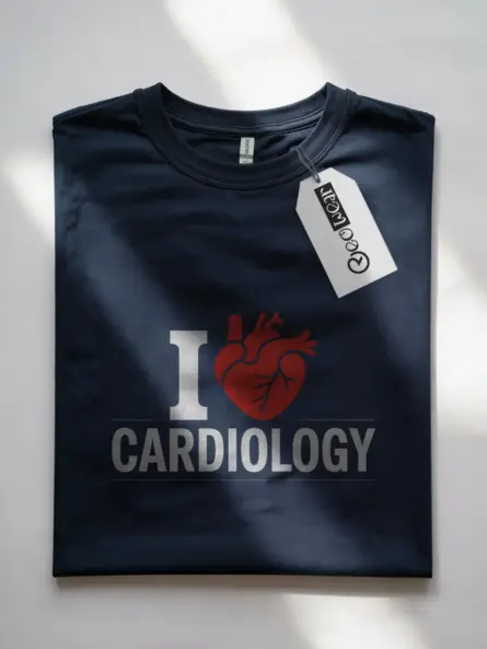 I Love Cardiology Shirt for Healthcare Pros - Image 7