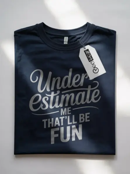 underestimate me that'll be fun shirt
