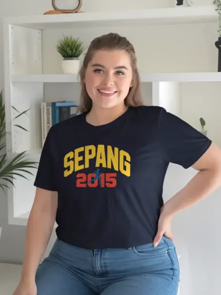 Running Event T Shirt – Bold Sepang 2015 Souvenir Tee - Image 9