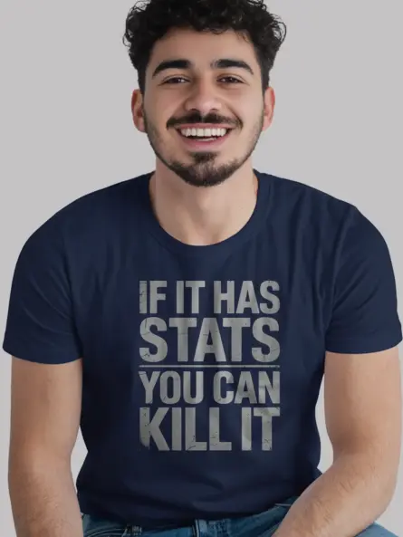 RPG Stats T-Shirt – If It Has Stats You Can Kill It Tee - Image 8