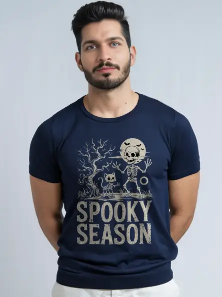 Adorable Spooky Season Ghost T-Shirt – Family-Friendly Halloween Fun - Image 9