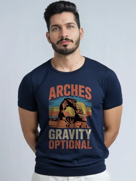 Retro Arches National Park Shirt for Climbers & Explorers - Image 9