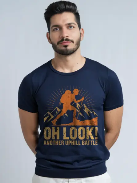 Funny Hiking Struggle Shirt – Bold Trail Adversity Tee - Image 9