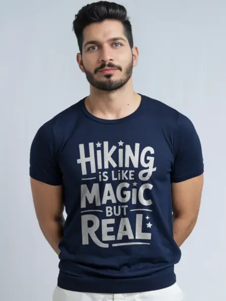 Hiking Is Like Magic But Real Shirt – Whimsical Quote Tee for Nature Lovers - Image 9