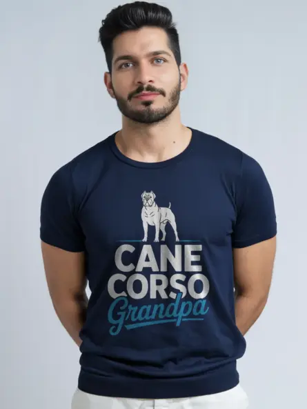 Modern Cane Corso Grandpa Shirt – Bold Dog Lover Tee - Image 5