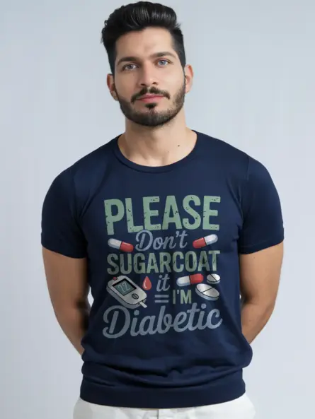 Funny Diabetic Shirt – Please Don’t Sugarcoat It Tee - Image 12