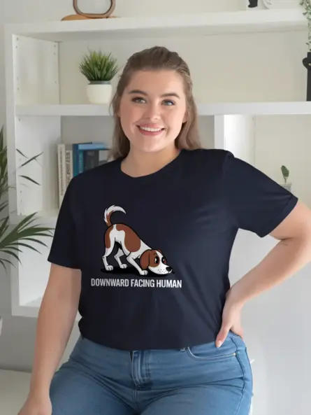 Hilarious Funny Dog Yoga T-Shirt for Pet Lovers - Image 12