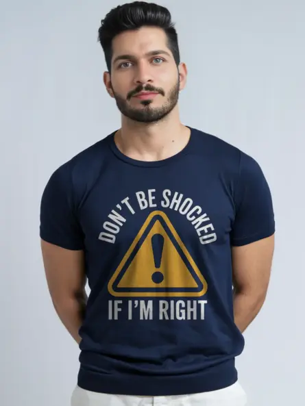 Funny Electrician Shirt – Don’t Be Shocked Tee - Image 8