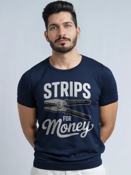 Funny Wire Stripper Electrician Shirt – Strips for Money - Image 9
