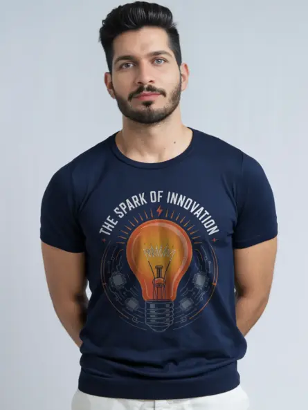 Innovation Light Bulb T-Shirt – Bold STEM Gift Tee - Image 9
