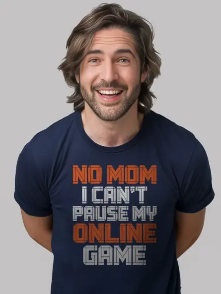 Funny Pause Online Game T-Shirt for Gamers — Must-Have Gift Tee - Image 6