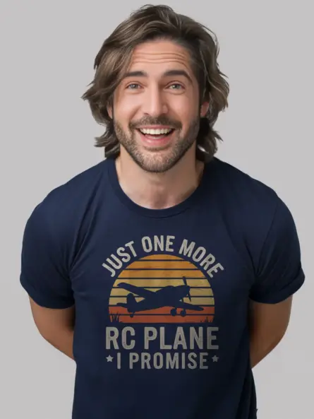 Epic RC Plane T-Shirt for Hobbyists & Vintage Flight Fans - Image 9