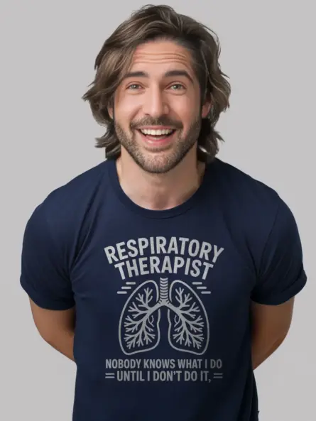 Bold Respiratory Therapist Nobody Knows What I Do Shirt - Image 9
