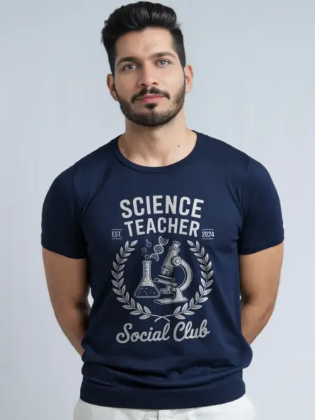 Science Teacher Shirt – Bold Vintage Social Club Faculty Tee - Image 9