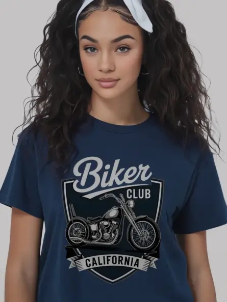 Vintage Biker Club T-Shirt – Classic California Ride Style - Image 9