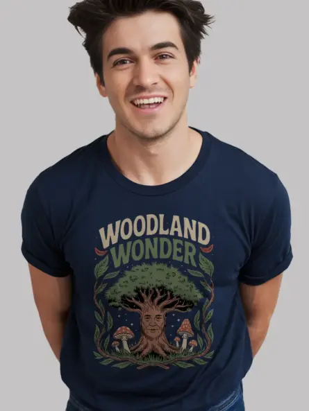 Woodland Spirit T-Shirt Woodland Wonder Design - Image 9