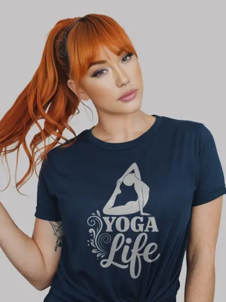 Yoga Life Shirt – Powerful Minimalist Tee for Wellness Enthusiasts - Image 9