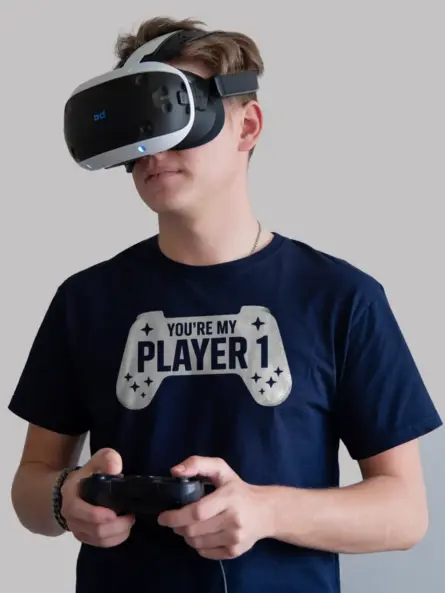 You're My Player 1 Gamer Couple Player 1 T-Shirt - Image 12