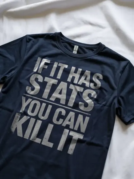 RPG Stats T-Shirt – If It Has Stats You Can Kill It Tee - Image 9
