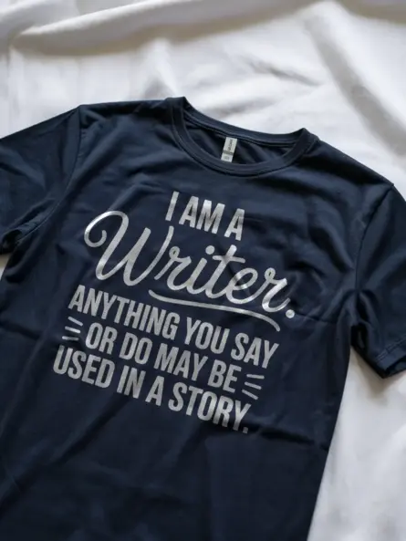 Funny Writer Shirt – Perfect Gift for Authors & Creative Minds - Image 2